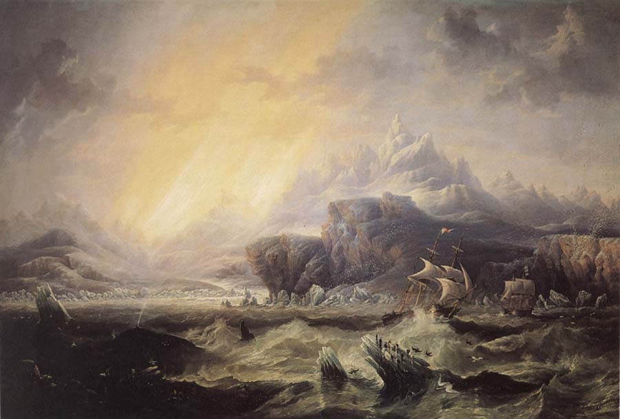 Erebus and Terror in the Antarctic